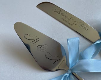 Wedding engraved set