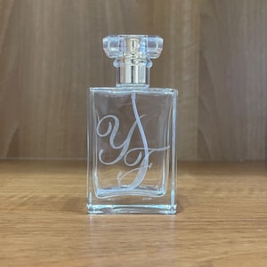 Engraved perfume bottle 50ml refillable