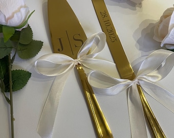 wedding engraved set