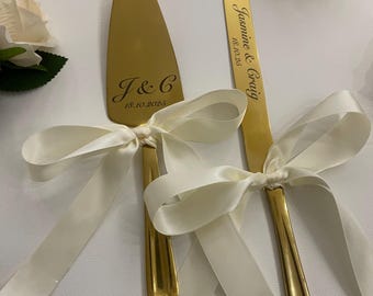 wedding engraved set