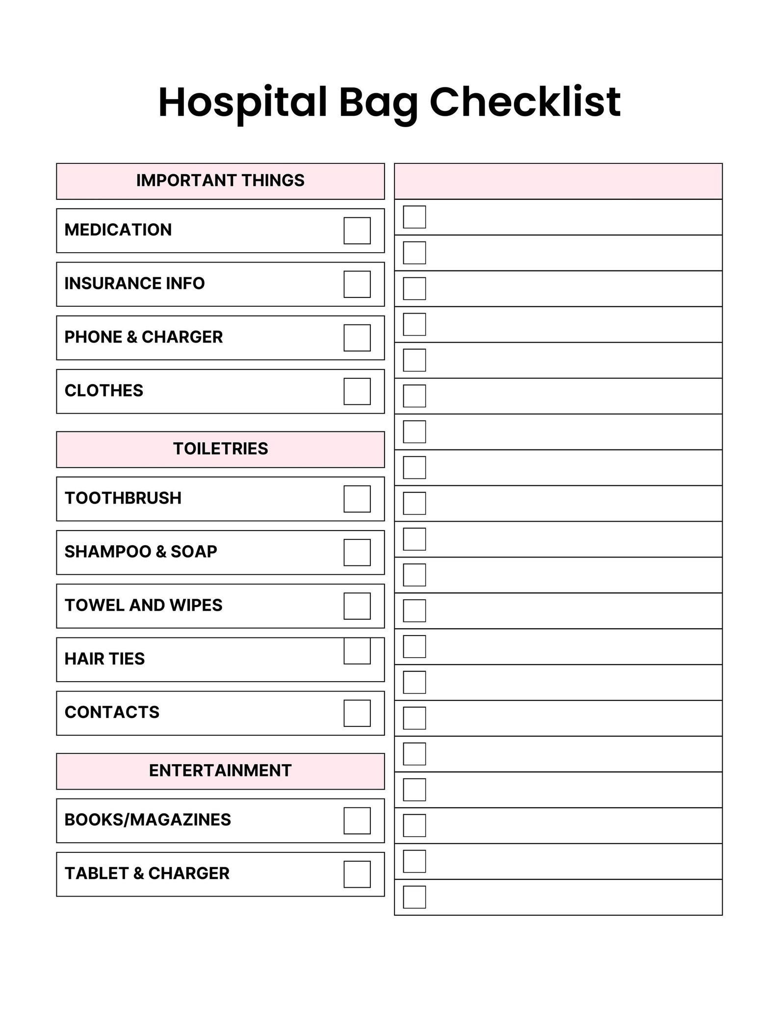 Printable Health &amp; Medical Planner Organize Your Appointments, Medications and Health Goals ...