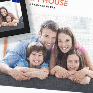 Photo Puzzle | Custom Jigsaw Puzzle |Personalized Puzzle |Puzzle for Gift | Puzzle With Your Photo and Text |Gift for her | Gift for him