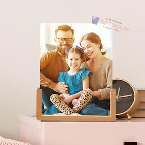 Benutzerdefinierte Foto-Lampe | Geschenk für Freundin | Valentinstag Geschenk | Geburtstagsgeschenk für Ehemann | Bild Nachtlicht| Geschenk für Ihn