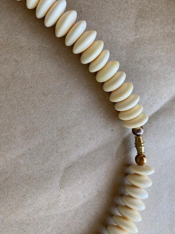 Unique shell and bone necklace - image 2