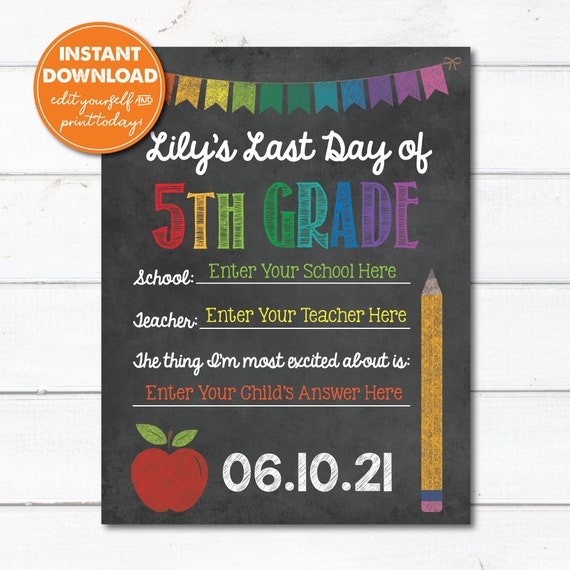 editable-last-day-of-5th-grade-sign-instant-download-printable-school