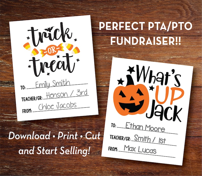 Halloween Boograms INSTANT Download PTA PTO School Etsy