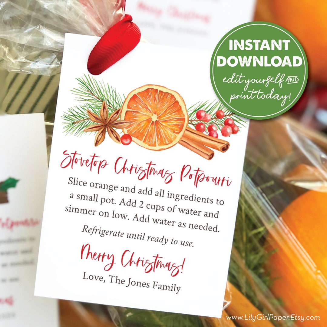 Christmas Potpourri, 5 Ingredients!, Stovetop Recipe