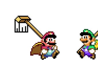 Super Mario Brothers Stinger/Übergangsanimation für Stream
