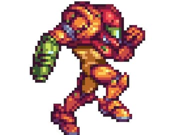 Samus Metroid Stinger/Übergangsanimation für Stream