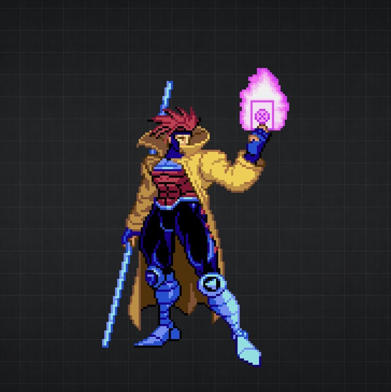 Rogue Alert MARVEL Gambit and Rogue Alert COMBO PACK for Stream - Etsy