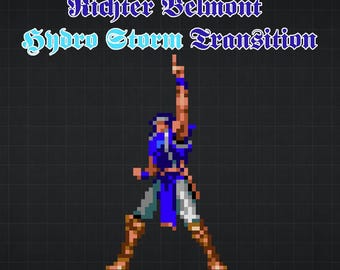 HYDRO STORM Richter Belmont Stinger/Transition Animation for Stream
