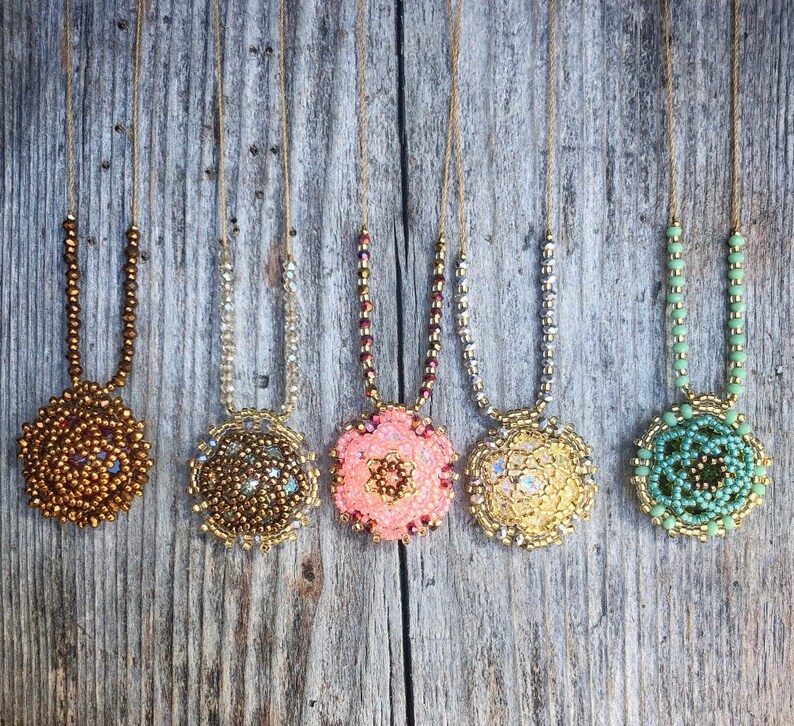 LILY LAMBERT Vintage Crystal Nugget Necklace Etsy UK