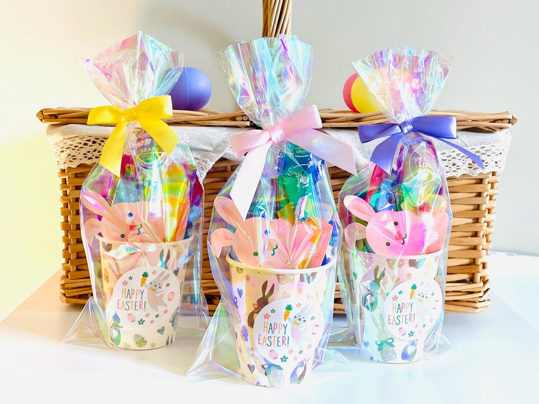Pre Filled Easter Candy Cups | Easter Party Favors for Kids | Classroom ...