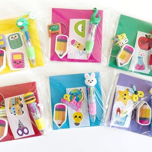 Personalized Back to School Gift Bag | First Day of School Goodie Bag for Kids | Student Welcome Gift | Classroom gift | Teacher to Student