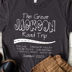 Family road trip shirts. Road trip shirts. Family trip shirts. Family vacation shirts. Custom vacation shirts. Custom family shirts.