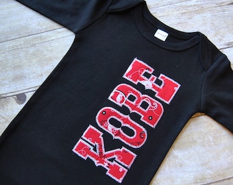 Personalized baby gown with or without hat. You choose colors and fabric. Baby shower gift. Baby gift. Infant gown. Layette. Custom.