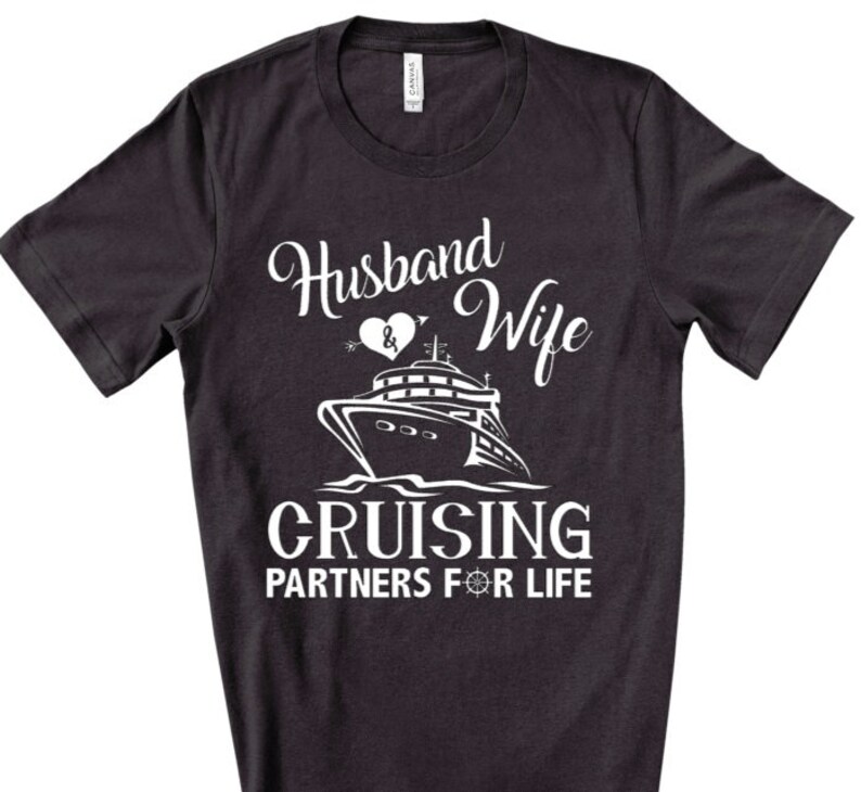 Husband and Wife Custom Cruise T-shirts. Cruising Partners for - Etsy