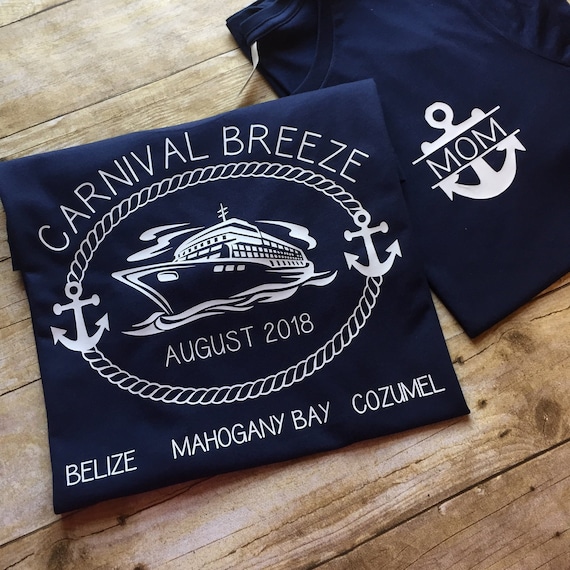 pludselig Pinpoint Indstilling Custom Cruise T-shirts. Family Cruise Shirts. Bella Canvas - Etsy