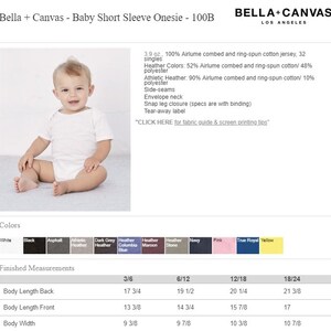 Puede incluir: Un body blanco para beb&eacute; con mangas cortas. El body est&aacute; hecho de 100% jersey de algod&oacute;n peinado y hilado en anillo Airlume. El body tiene costuras laterales, cuello de sobre, cierre de presi&oacute;n en las piernas y una etiqueta extra&iacute;ble. El body est&aacute; disponible en las tallas 3/6, 6/12, 12/18 y 18/24.