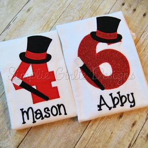 Magic birthday shirt. Magician birthday. Boy birthday. Girl birthday
