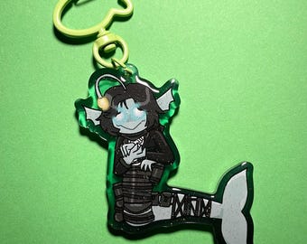 Pressure Glitter Epoxy Charm