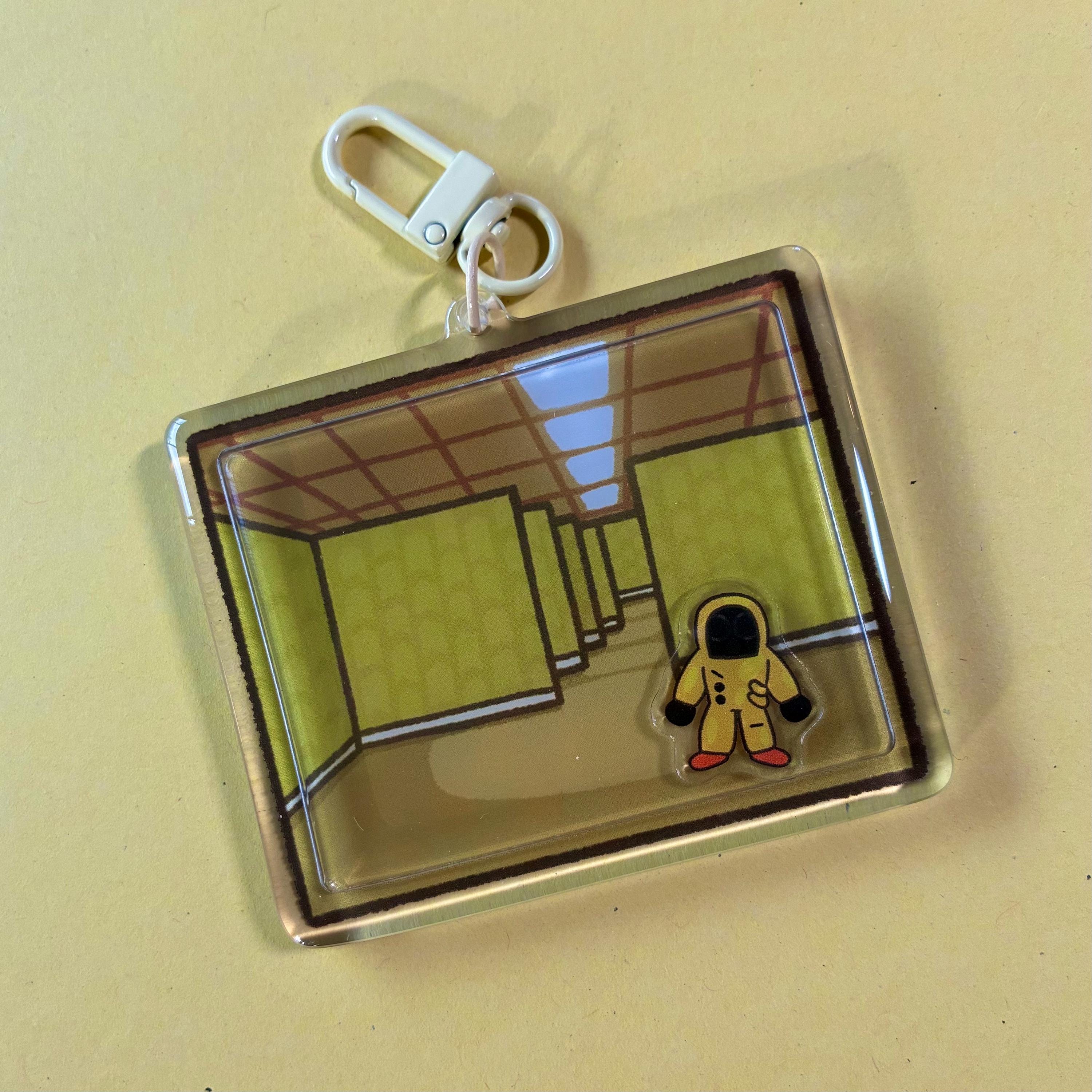Backrooms Acrylic Shaker Charm - Etsy