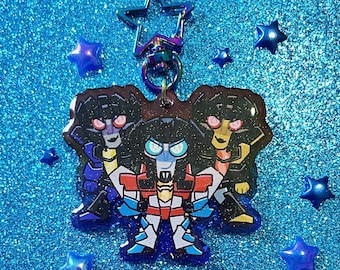 Transformers Earthspark Seekers Glitter Epoxy Charm