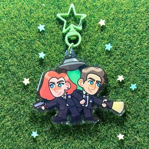 The X-Files Epoxy Charm