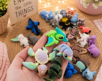 Haniis Sammelfigur 3 | Wähle deine Lieblingsfigur | 3D-gedruckte Kawaii Figur | Überraschungsfarbe | Niedliches Sammlerstück | Geschenkidee