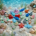 3D printed sea creatures – Haniis collectible figures product logo