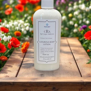 Luxurious Body Lotion/firming/toning / wrinkles/All Natural/Hemp Oil/ Body Cream/Body Butter/Silky Smooth/Birthday Gift/Bridesmaid Gifts
