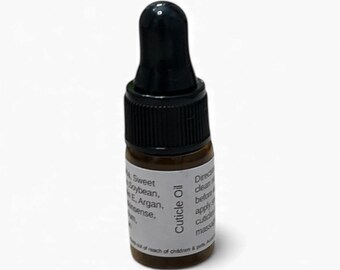 Óleo Hidratante para Cutículas: Ingredientes Naturais para Fortalecer as Unhas - Amostra de 3ml