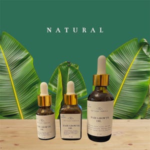 Hair Growth Oil, Rosemary, Castor, Argan , Mornga