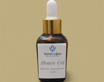 Shave Oil Natural Ingredients Moisturizer