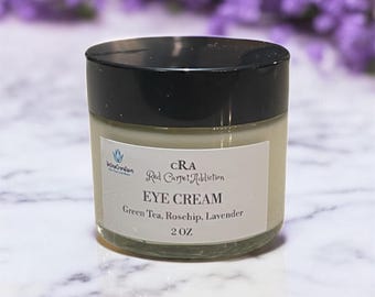 Crema contorno occhi anti-età: rosa canina, tè verde, olio di semi di carota