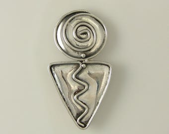 Sterling "Zig Zag" Pin