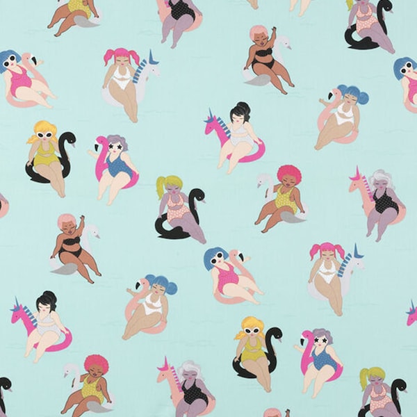 NEW!  Alexander Henry Flirty & Floaty Premium Cotton Fabric by the yard and by the half yard