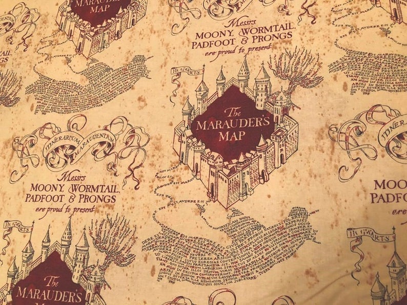 Harry Potter Mappa Del Malandrino Frase