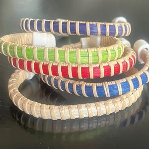 1/4” Nantucket Cuff Bracelet - Assorted Colors