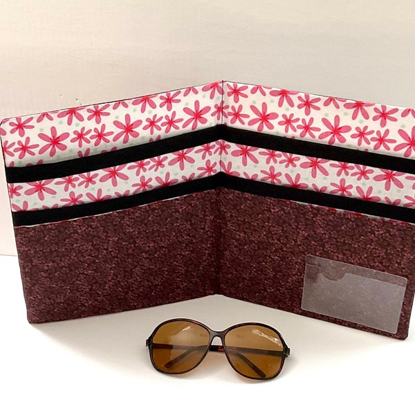 Pink Floral - Ministry Folder - Service Organizer - JW Gifts - Magazine and Tract Holder