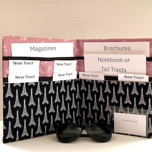 New Tracts - Parijs - JW Ministry Folder - JW Gifts - Tijdschriften- en Traktaathouder