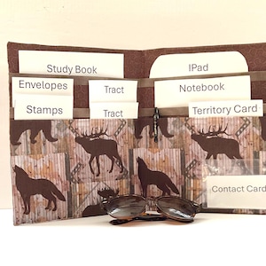 Wildlife One - JW Ministry Folder - Service Organizer - JW Gifts - Magazine and Tract Holder