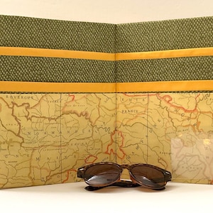Normandie Map - Ministry Organizer - Field Service Folder - JW Gift -  Magazine and Tract Holder