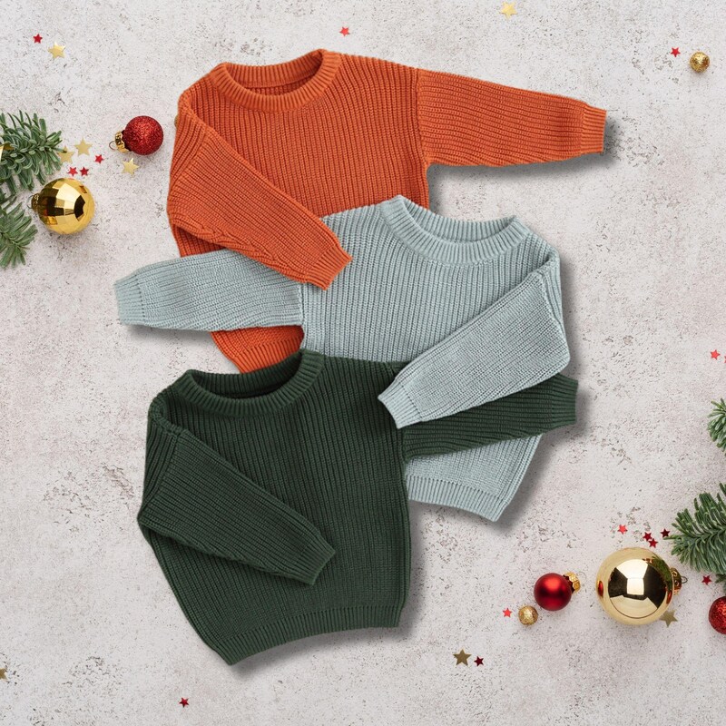 Knitted Sweater Baby Outerwear