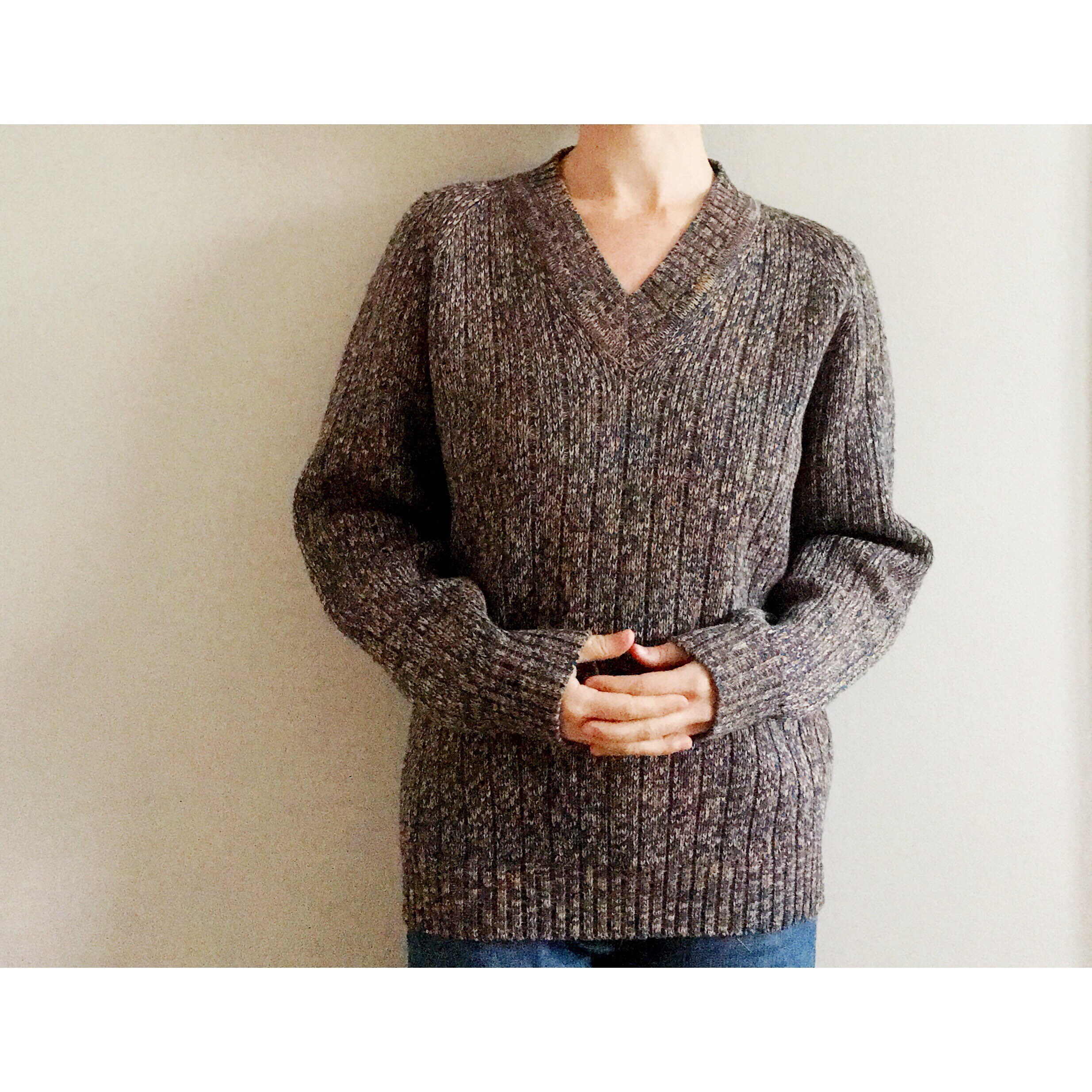 Rainbow flecked sweater deals