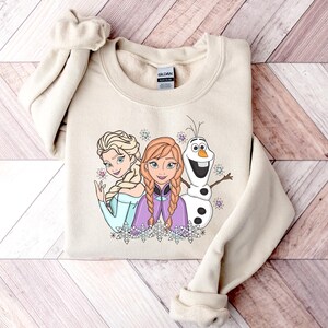 Disney Frozen Shirt, Princess Elsa Shirt, Princess Anna Shirt, Disneyland Shirt, Retro Frozen Shirt, Disney Princesses Shirt, Disney Girls