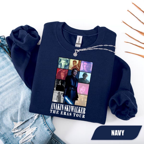 Anakin Skywalker Eras Tour Sweatshirt, Star Wars Hoodie, May the Force be With You, Star Wars Fan, Anakin Skywalker Tee, Star Wars Character
