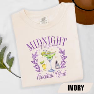 Midnight Margaritas Shirt, Tequila Shirt, Witchy Tee, Margarita Halloween Shirt, Halloween Gift for Women, Spooky T-Shirt, Drinking Gift