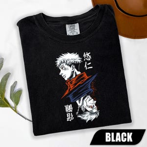 Camiseta Itadori Yuji, Camiseta JJK, Camiseta Jujutsu Kaisen, Camiseta de anime da moda, Camiseta Toji, Camiseta para amantes de anime, Presentes para amigos, Roupas de anime