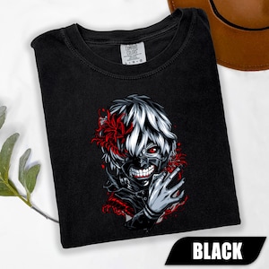 Tokyo Ghoul Shirt, Kaneki Shirt, Anime T-Shirt, Gift For Him, Gift For Her, Tokyo Ghoul Anime Gift, Anime Merch, Unisex Shirt, Manga Tee